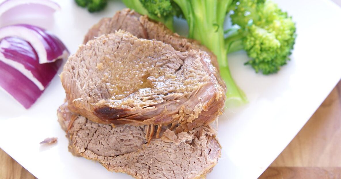 Rundvlees voor het avondeten