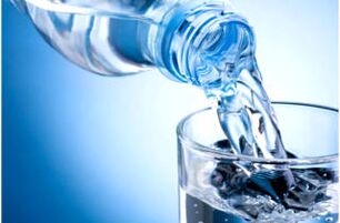 Hoe u afvallen met water